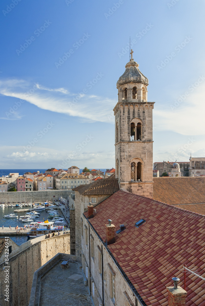 Campanario del Monasterio Dominico de Dubrovnik