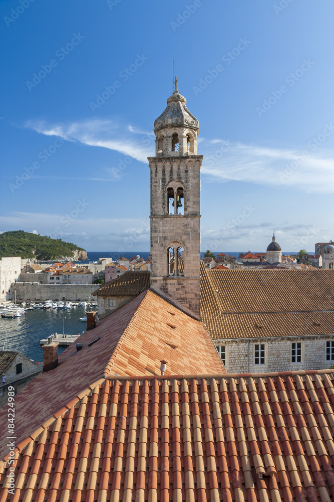 Campanario del Monasterio Dominico de Dubrovnik