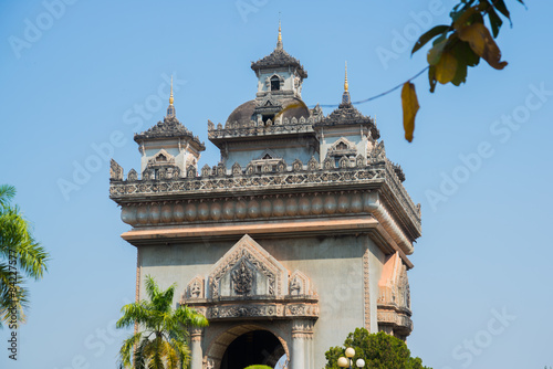 From Patouxay monument Avenue Langsung.Laos.Vientiane. photo