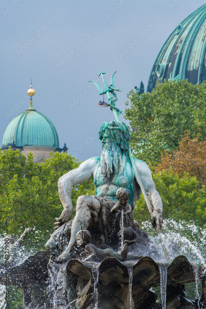 Neptunbrunnen und Berliner Dom, Berlin