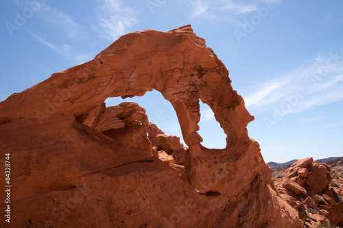 Double Arch, Valley of Fire, Nevada, USA