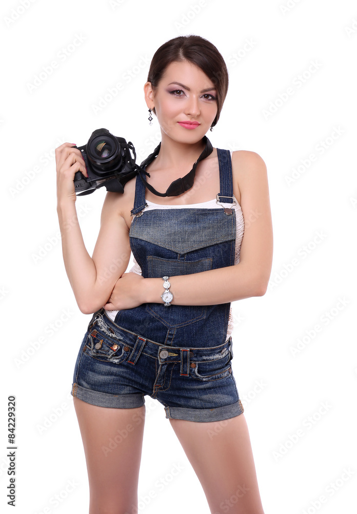 Girl fotogray concept Girl fotogray concept