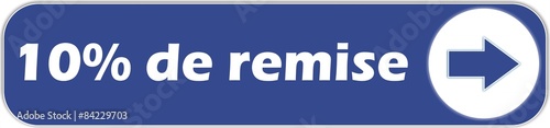 bouton 10% de remise