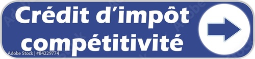 bouton crédit d'impôt compétitivité