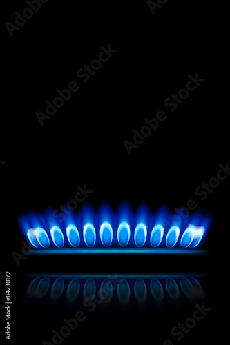 gas in the dark