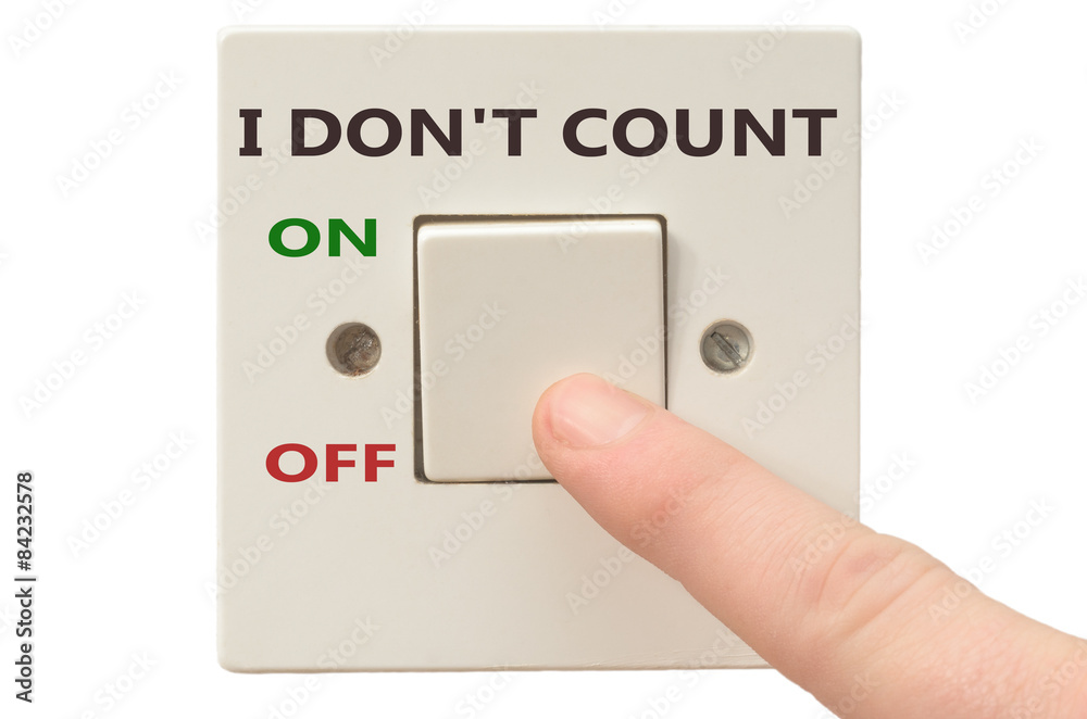 Dealing with I don't count, turn it off Dealing with I don't count, turn it off