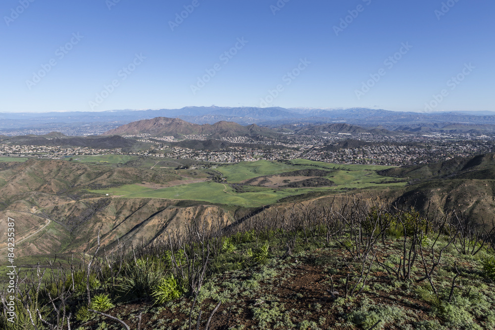 Naklejka premium Santa Rosa Valley California