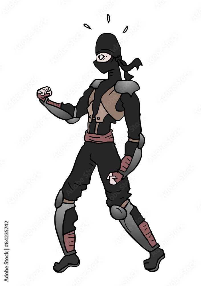 black ninja