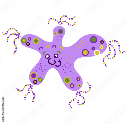 Monster creature essence bacteria virus UFO alien starfish five