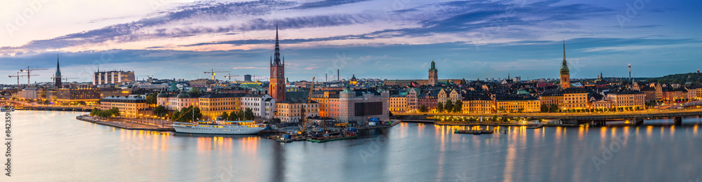 Panorama of  Stockholm, Sweden