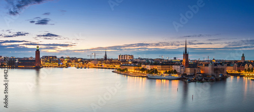 Panorama of  Stockholm  Sweden