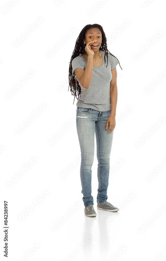 Model isolated talking shouting voice Model isolated talking shouting voice