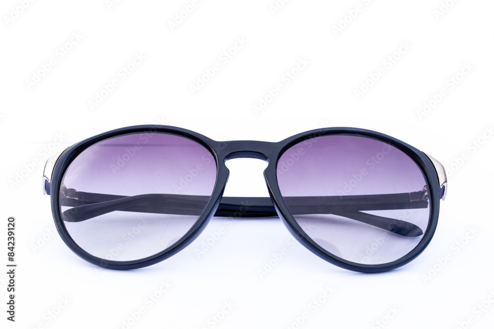 Object sunglasses isolated on the white Object sunglasses isolated on the white