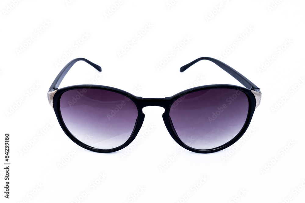 Object sunglasses isolated on the white Object sunglasses isolated on the white