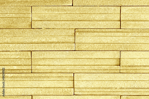 Wall blick gold cements background. photo