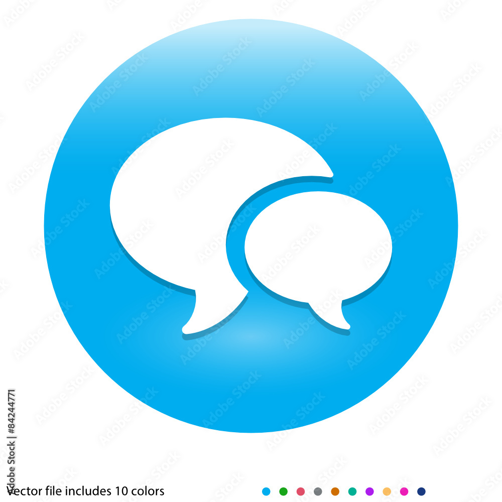 Multicolored App Button Multicolored App Button