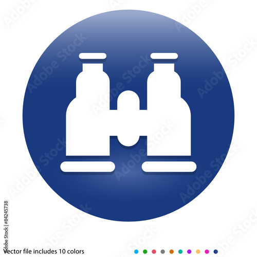Multicolored App Button