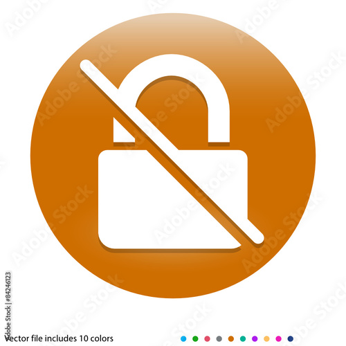 Multicolored App Button