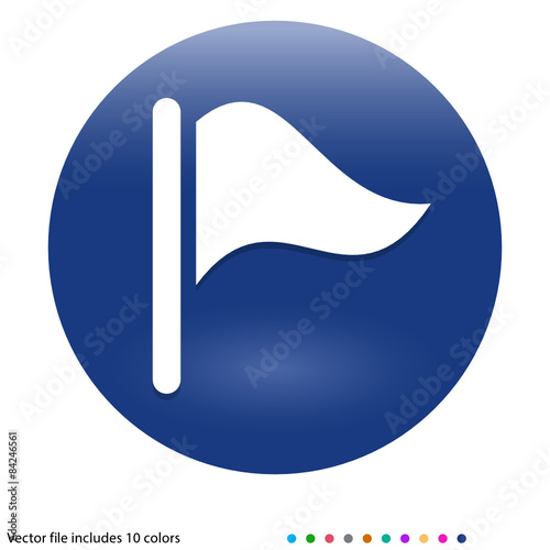 Multicolored App Button