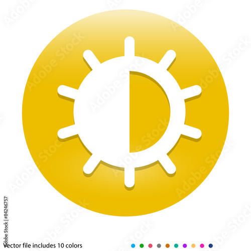 Multicolored App Button