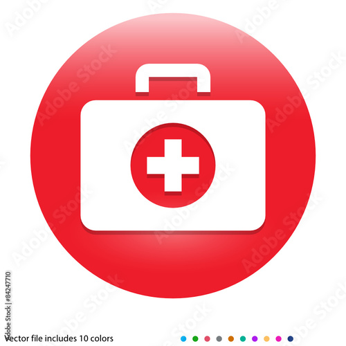 Multicolored App Button