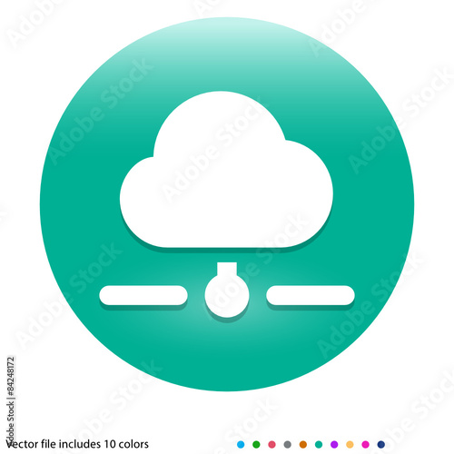 Multicolored App Button