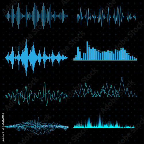 Sound waves set