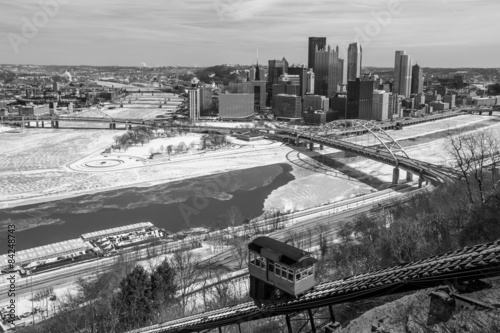 Skyline of downtown Pittsburgh photo