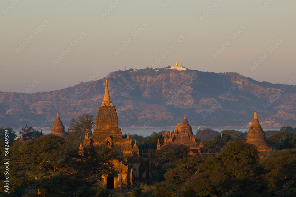 Bagan, an ancient city located in the Mandalay Region of Burma