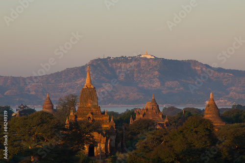 Bagan  an ancient city located in the Mandalay Region of Burma