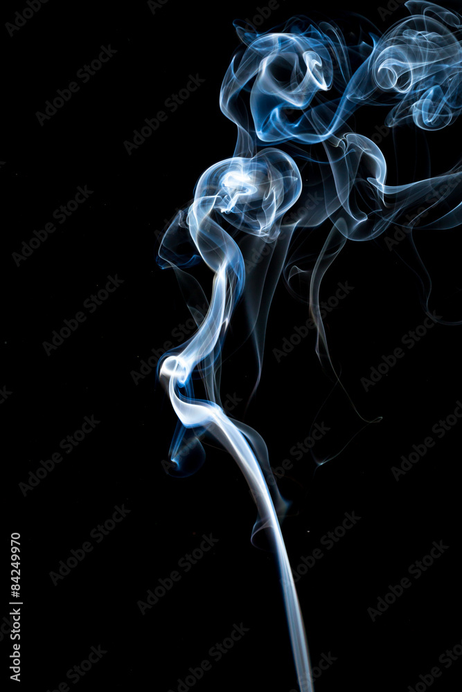 Abstract smoke isolated on dark background Abstract smoke isolated on dark background