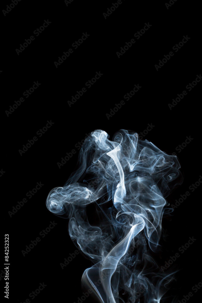 Naklejka premium Abstract smoke