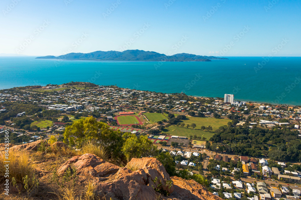 Looking out from Castle Hill to Magnetic Island
