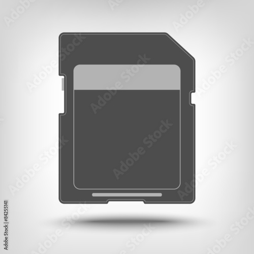 SD memory card icon