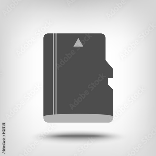 SD memory card icon