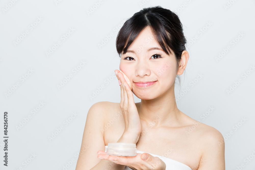 attractive asian woman skincare image attractive asian woman skincare image