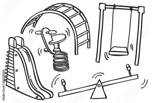 Play ground toys doodle