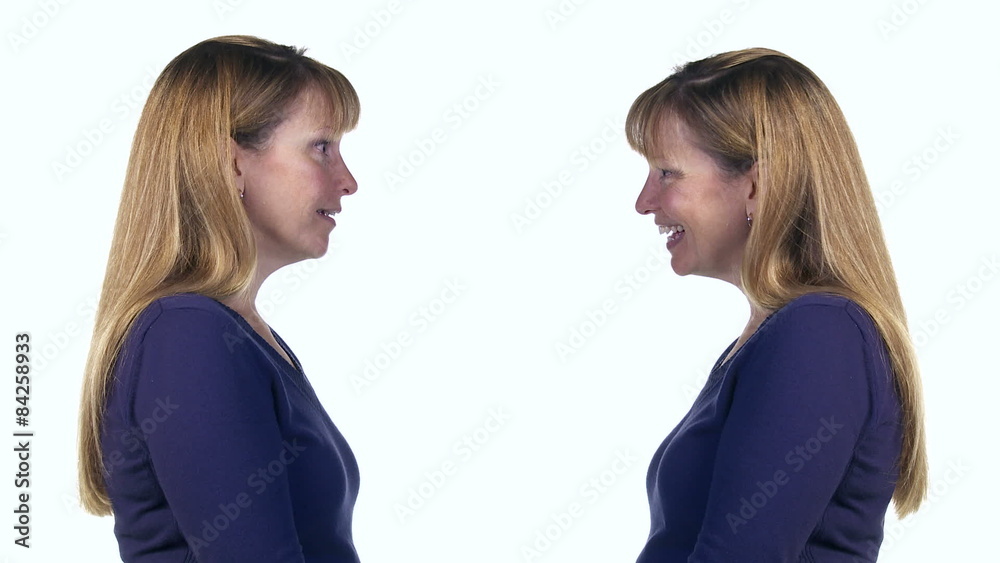 Woman Agrees with Herself Woman Agrees with Herself