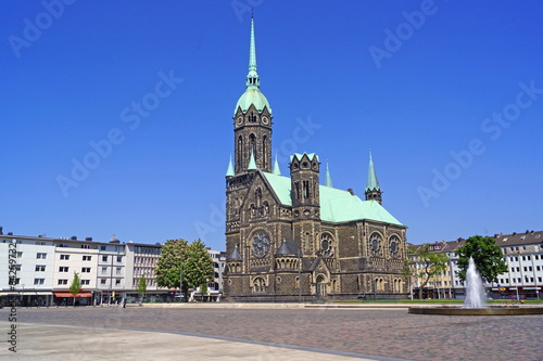 MÖNCHENGLADBACH-RHEYDT mit evangelischer Hauptkirche