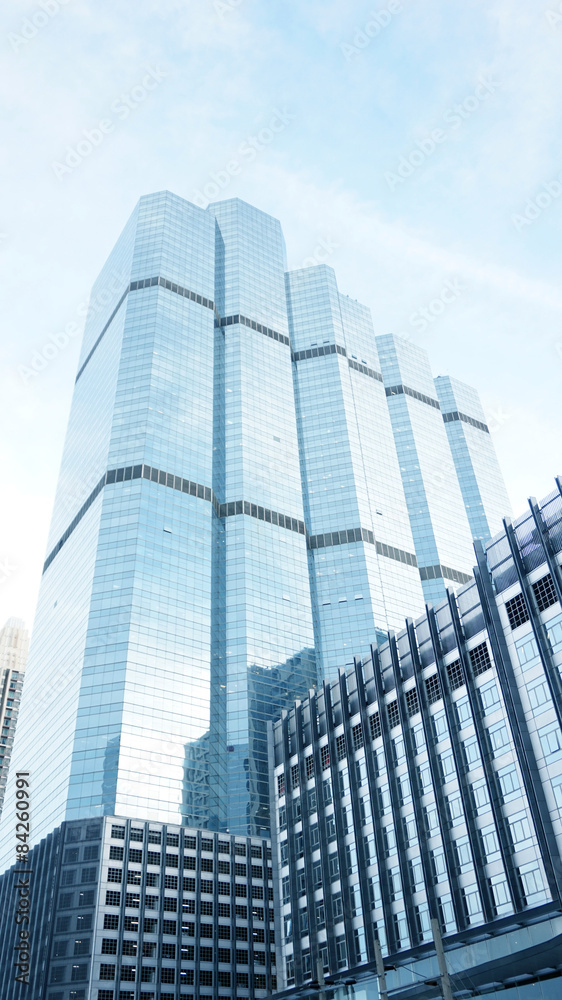 Obraz premium modern glass building