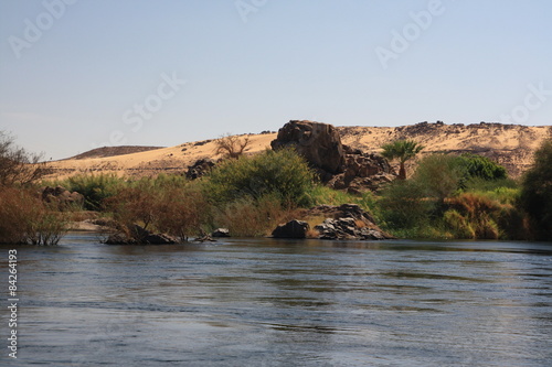 Rzeka Nil, Dolinu Nilu, Egipt photo
