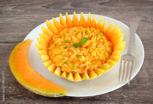 Risotto al melone photo