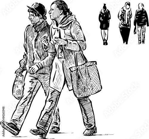 casual passers