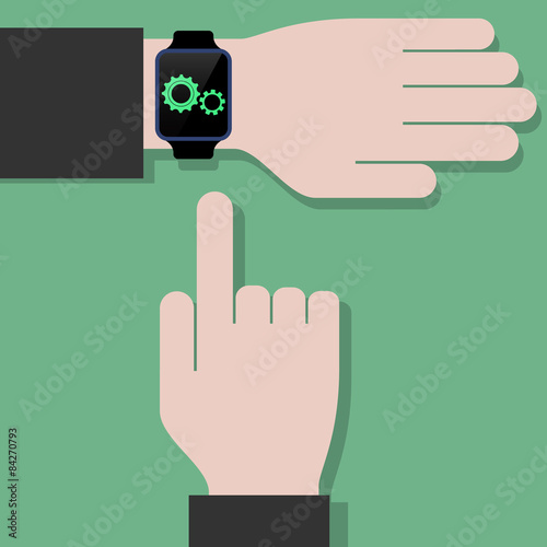 gears on smart watch