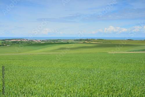 côte d'opale au printemps