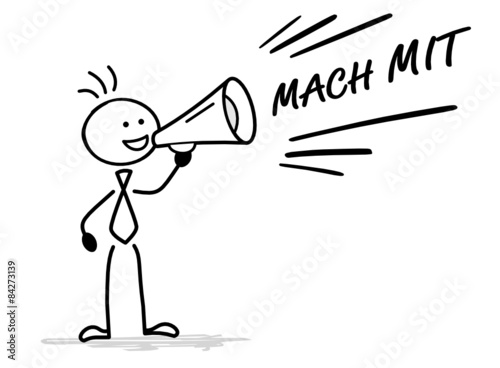 Strichmännchen - mach mit