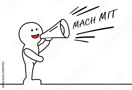 Strichmännchen - mach mit
