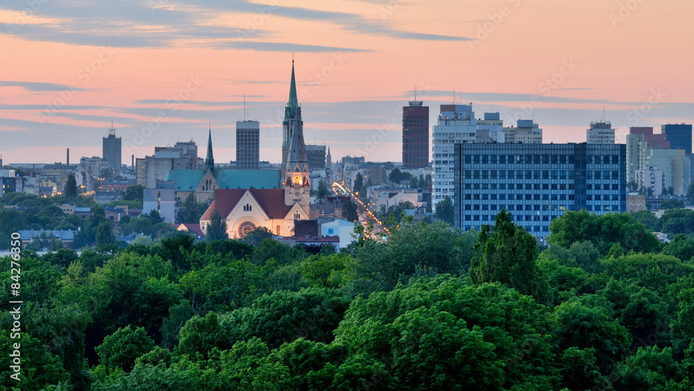 Łódź, Polska - obrazy, fototapety, plakaty 