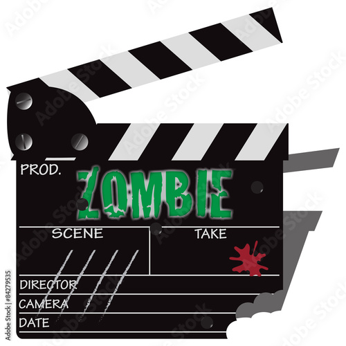 Zombie Clapper Board Bullets