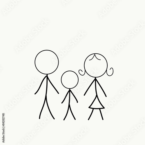  family stick figure